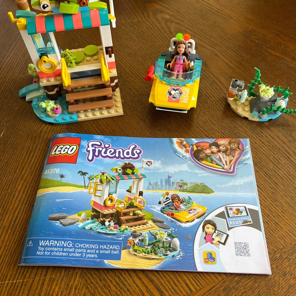 Lego friends Turtle Rescue Mission